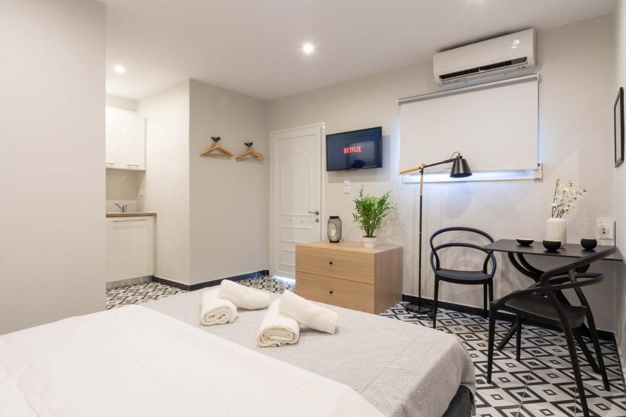 Orchid Athens Over Rooftop Studio Apartamento Exterior foto